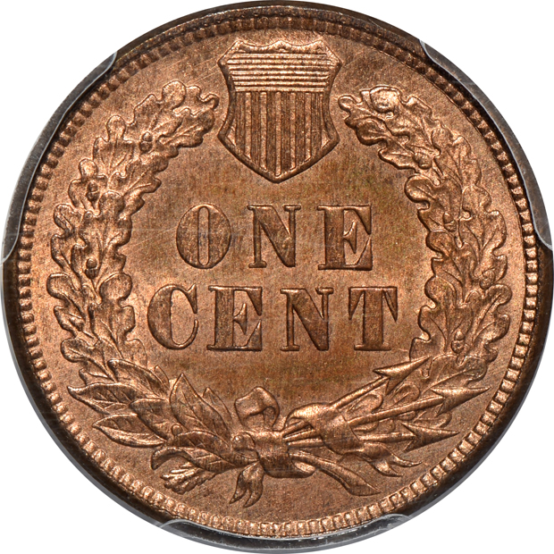 1876 PCGS MS-64RB