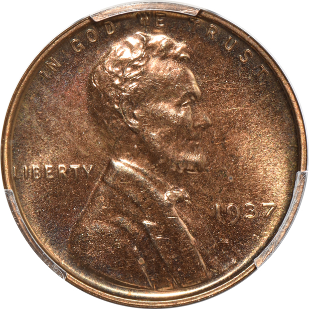 Four Proof Lincoln cents certified by PCGS