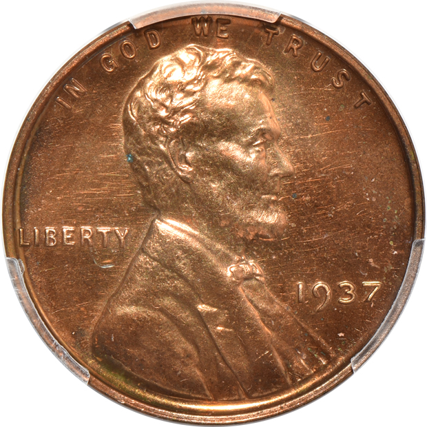 Four Proof Lincoln cents certified by PCGS