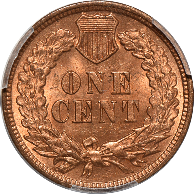 1864 Copper-Nickel MS-62 CAC, and a 1909 MS-63RD, both PCGS