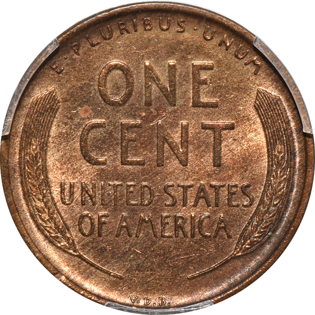 1909-S VDB Lincoln PCGS MS-64RB CAC