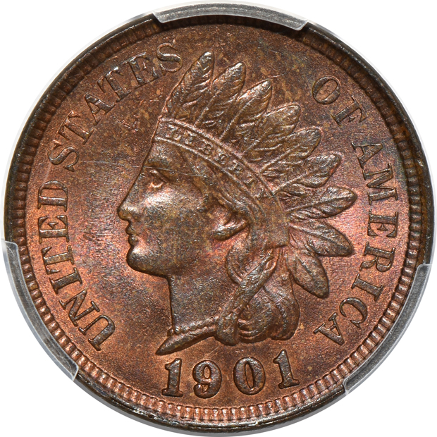 Five certified Indian cents