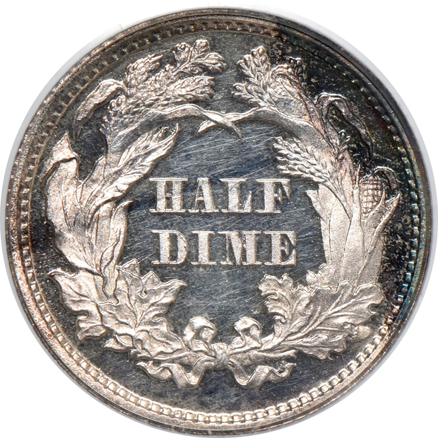 1870 PCGS PR-63 GOLD CAC