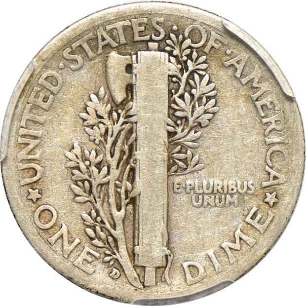 1916-D Mercury PCGS G-6 CAC