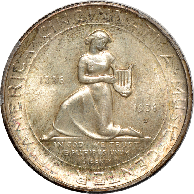 1936 Cincinnati P, D, and S set.  MS-65, MS-66 CAC, and MS-65 CAC, all PCGS