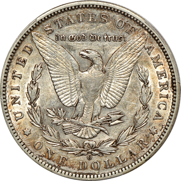 1893 AU-50, and an 1893-O XF-45, both PCGS