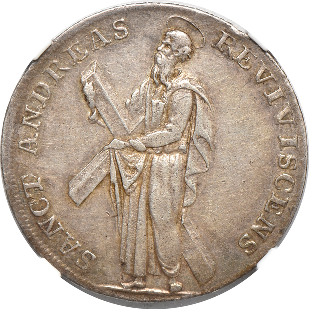 Germany - 1685-CM Saxony taler VF-35, 1702-HB 12 mariengroschen AU-50, and a 1779-A Prussia taler XF-45, all NGC