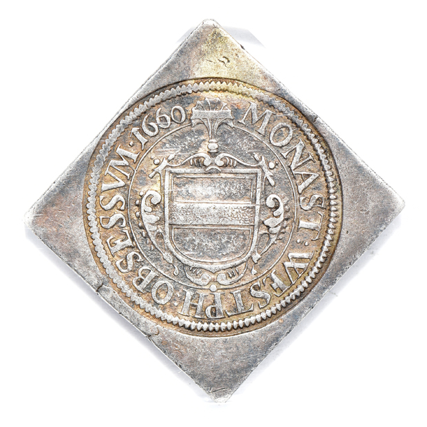 Germany - 1534 2 taler XF-40, and a 1660 taler XF-45, both NGC