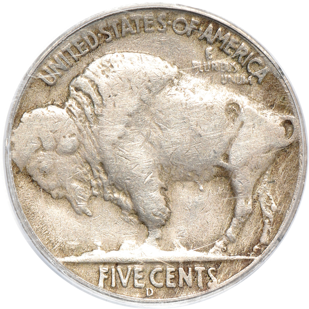 1909-S Indian cent VF-25, 1912-S Liberty nickel F-12, and a 1937-D three-legged Buffalo nickel F-15, all PCGS
