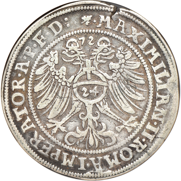 Multiple - 1572 Germany taler VF-35, 1635 Austria taler MS-60, and an 1870-R Italy 5 lire AU-55, all NGC