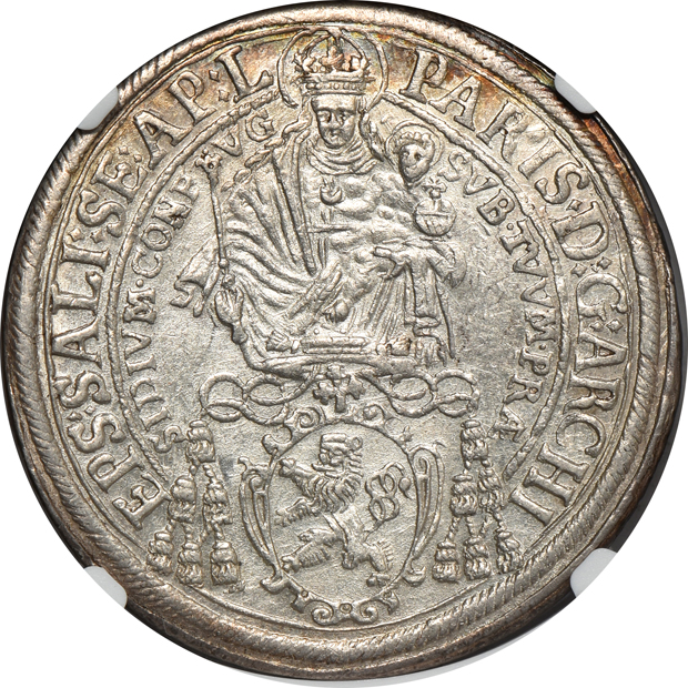 Multiple - 1572 Germany taler VF-35, 1635 Austria taler MS-60, and an 1870-R Italy 5 lire AU-55, all NGC