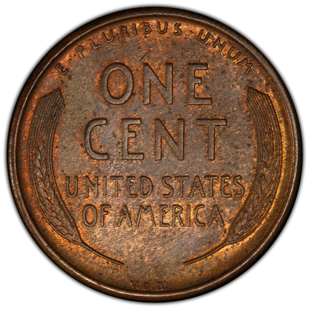 1909-S VDB Lincoln PCGS MS-63BN