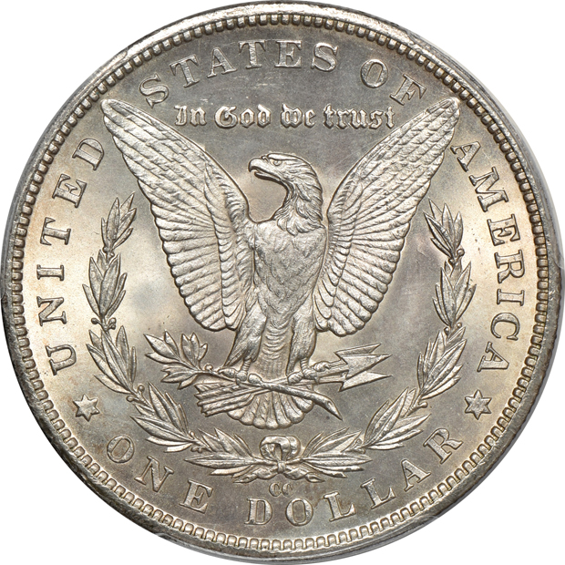 1883-CC NGC MS-63, and an 1883-CC PCGS MS-64