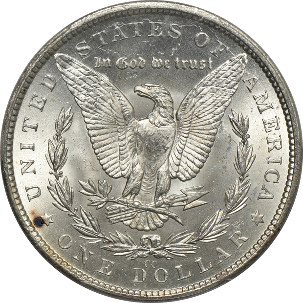 1882-CC NGC MS-64, and an 1882-CC PCGS MS-64