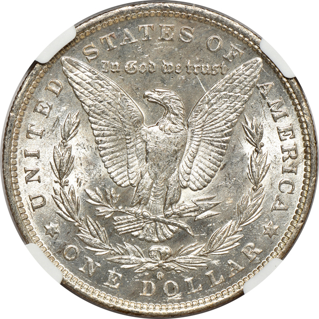 1882-O/S Recessed S VAM-4 NGC MS-62, 1882-O/S Broken S VAM-5 NGC MS-63, and an 1882-O/S Broken S VAM-5 PCGS MS-63