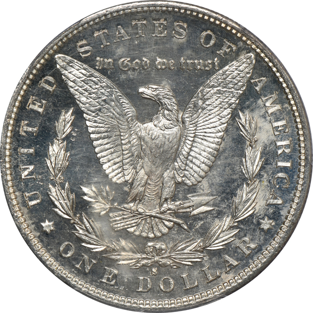 1881-S NGC MS-65 Star, and an 1882-S PCGS MS-66PL