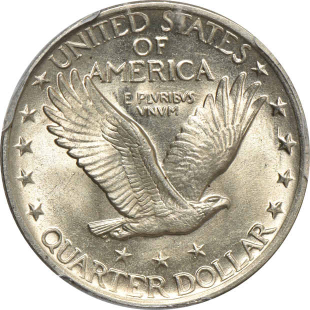 Four coins certified by PCGS