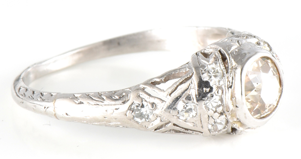 Platinum Diamond Ring