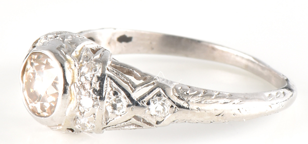 Platinum Diamond Ring