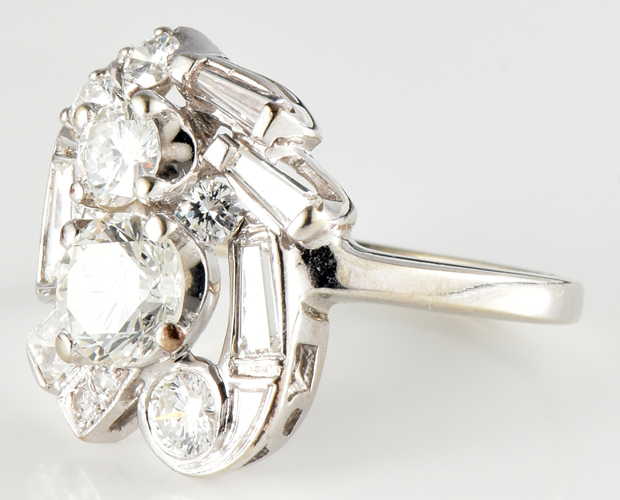 Platinum Diamond Ring