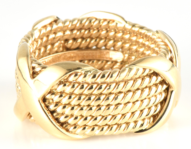 18K Yellow Gold Tiffany and Co. Ring