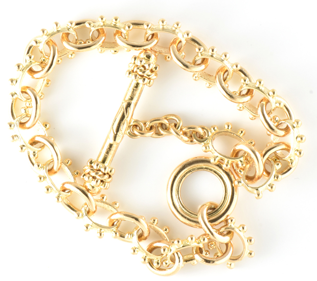 19K Elizabeth Locke Bracelet