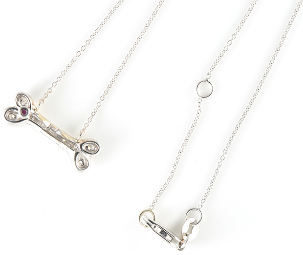 18K White Gold Roberto Coin Necklace 