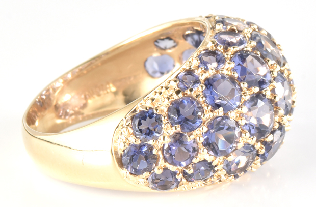 14K Yellow Gold Tanzanite Ring