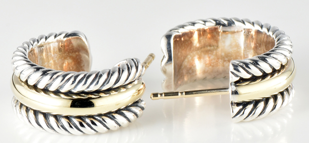 David Yurman Earrings, Necklace and Rings 
