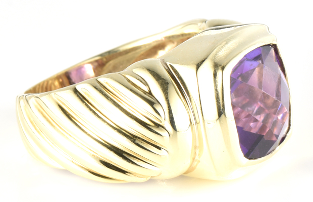 14K Yellow Gold David Yurman Ring