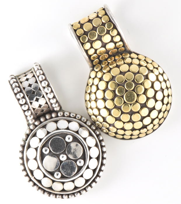 John Hardy Bracelet, Clip-On Earrings, Pendants and Necklace 