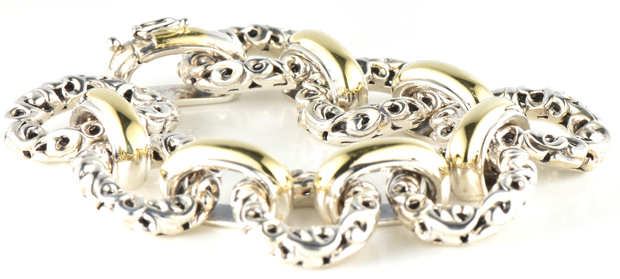 Charles Krypell Bracelet, Pendant and Rings