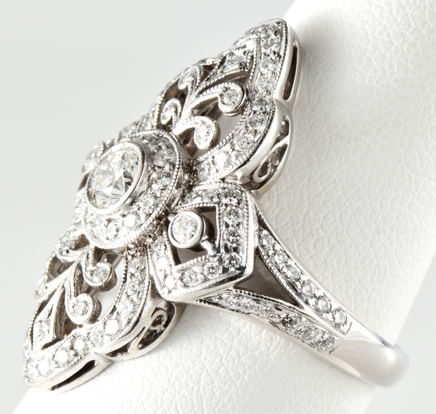 Platinum Diamond Ring