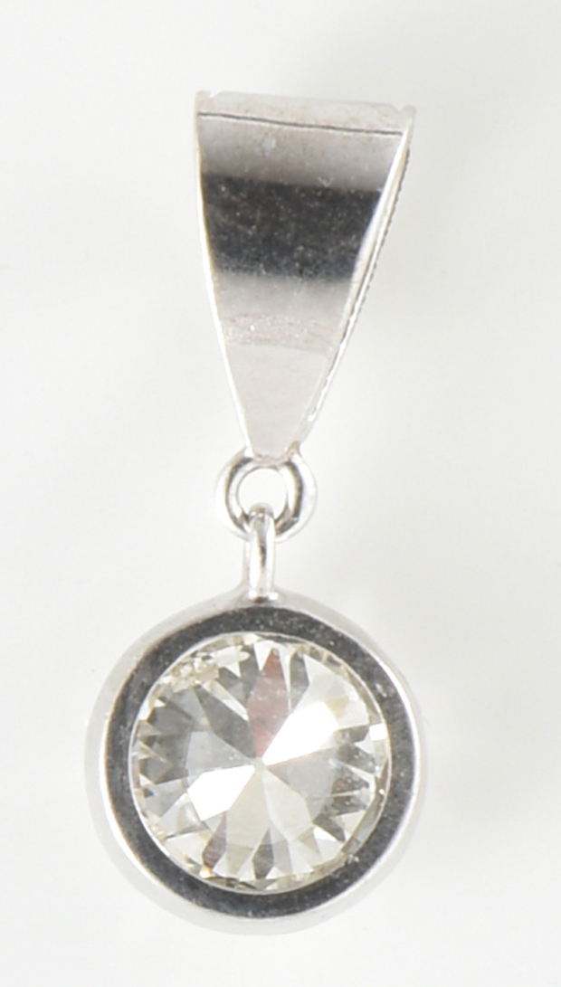 Platinum Diamond Pendant 