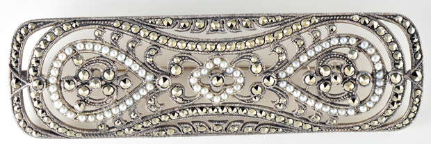 Sterling Silver Marcasite Box Lot 