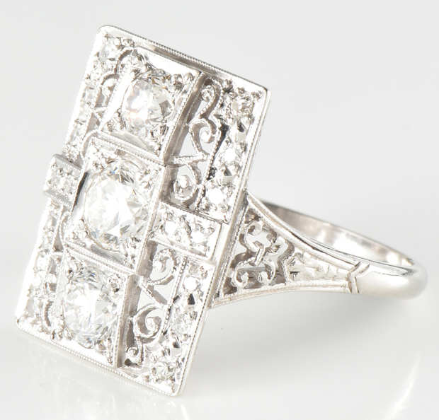 Platinum Diamond Ring
