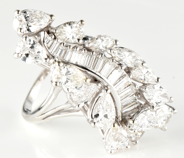Platinum Diamond Ring