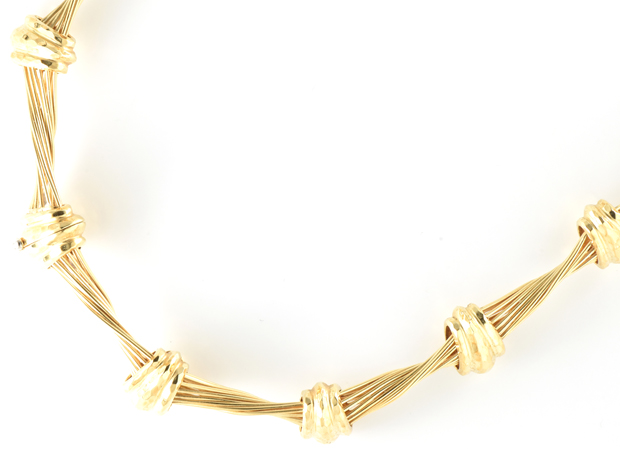 18K Yellow Gold Henry Dunay Choker