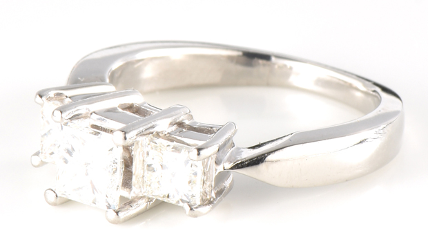 Platinum Diamond Ring
