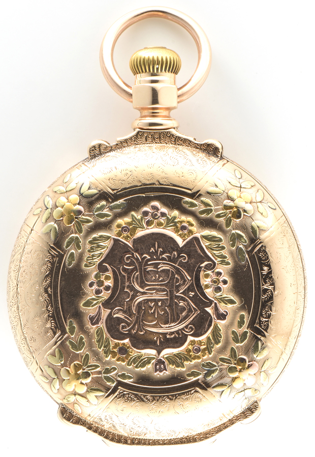 14K Yellow Gold E. Howard & Co. Boston Pocket Watch 