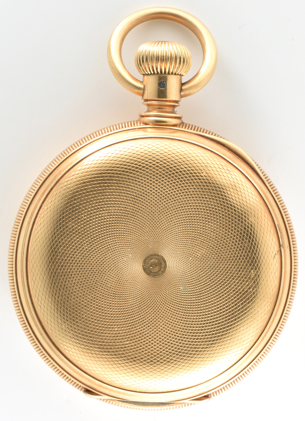 18K Yellow Gold A.W. Waltham Pocket Watch 