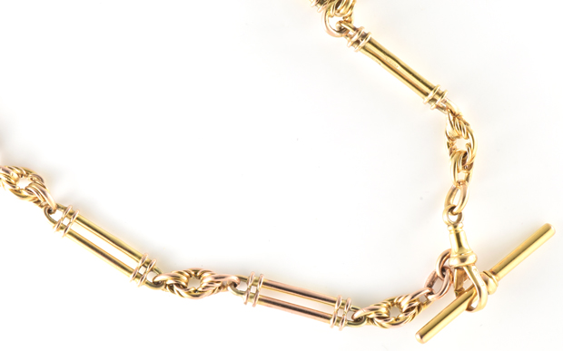 9K Pocket Watch Chain