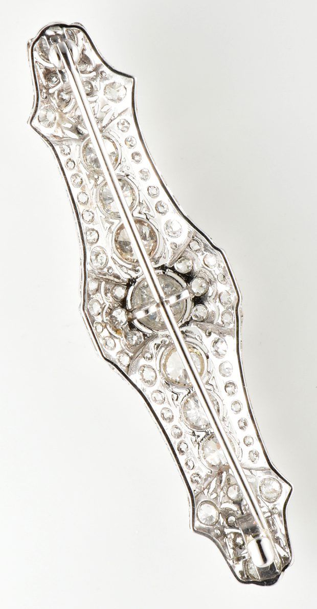 Platinum Diamond Pin