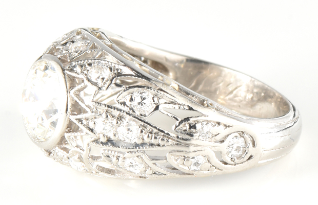 Platinum Diamond Ring