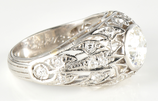 Platinum Diamond Ring