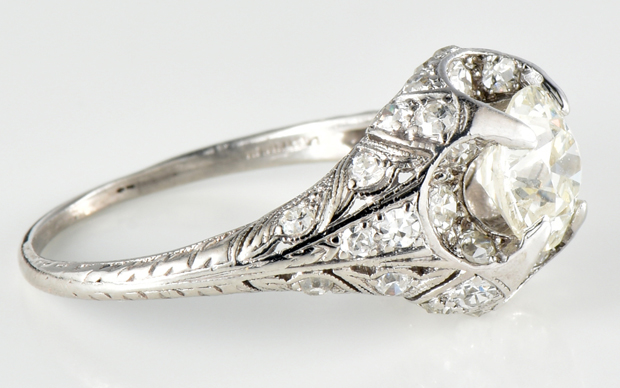 Platinum Diamond Ring