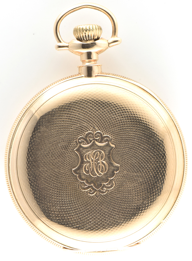 14K Yellow Gold Men’s Howard Pocket Watch 
