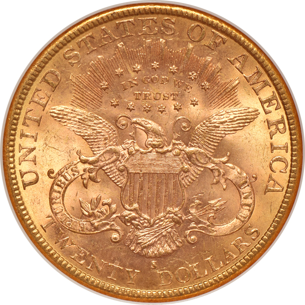 1895-S NGC MS-62 (no line) CAC