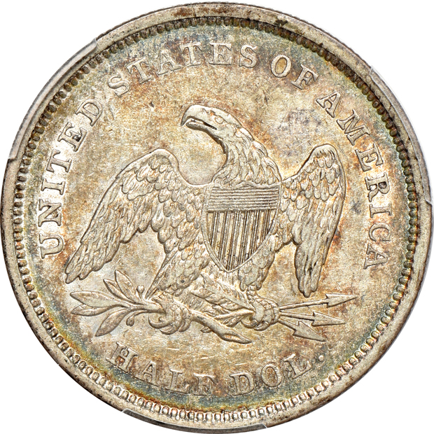 1840 Reverse of 1839 AU-50, and an 1891 AU-55, both PCGS