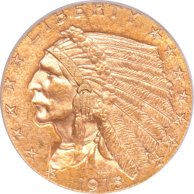 Two 1915 PCGS MS-62